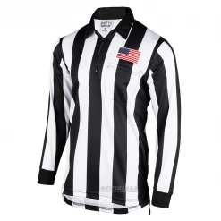 Smitty Apparel MADE IN THE USA Smitty Long Sleeve 2¼" Stripe W/ Dye Sublimated Flag