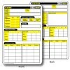 Ref Smart Products, Inc. Other Football Accessories Ref Smart 2-Sided Football Game Card