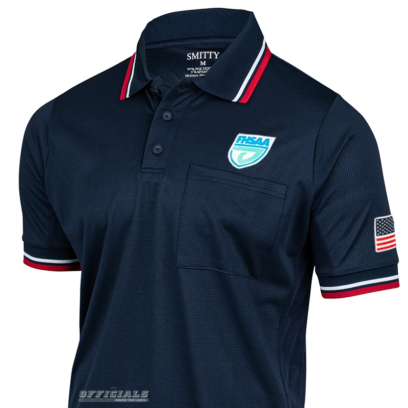 Smitty Apparel CO. FHSAA Logo Baseball & Softball Umpire Shirts