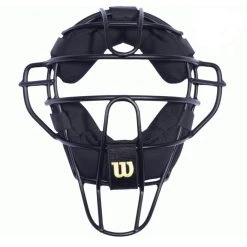 Wilson Dyna-Lite Aluminum Umpire Mask With Memory Foam Padding Face Masks & Pads