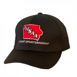 Black Or Navy Available Iowa IHSAA Smitty Umpire Hats