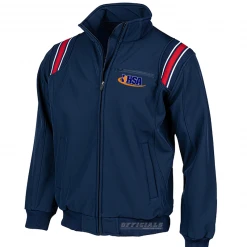 Smitty Apparel CO. Illinois Logo Thermal Fleece Umpire Jacket