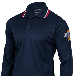 Navy Or Powder. Approved Starting In 2021 Indiana Logo Dye Sublimated Long Sleeve Umpire Shirts