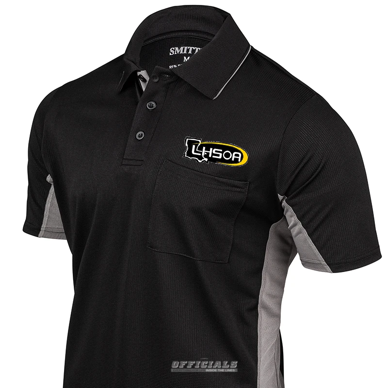Smitty Apparel CO. LHSOA MLB Replica Black Umpire Shirts