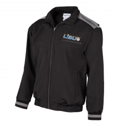 Smitty Apparel CO. LIBUO Logo MLB Full Zip Thermal Fleece Umpire Jacket
