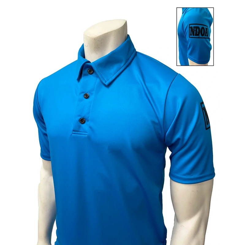 Smitty Apparel. Choose Men's Or Women's Sizing North Dakota NDOA Logo Blue Volleyball Shirts