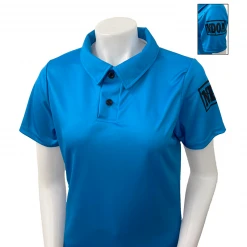 Smitty Apparel. Choose Men's Or Women's Sizing North Dakota NDOA Logo Blue Volleyball Shirts