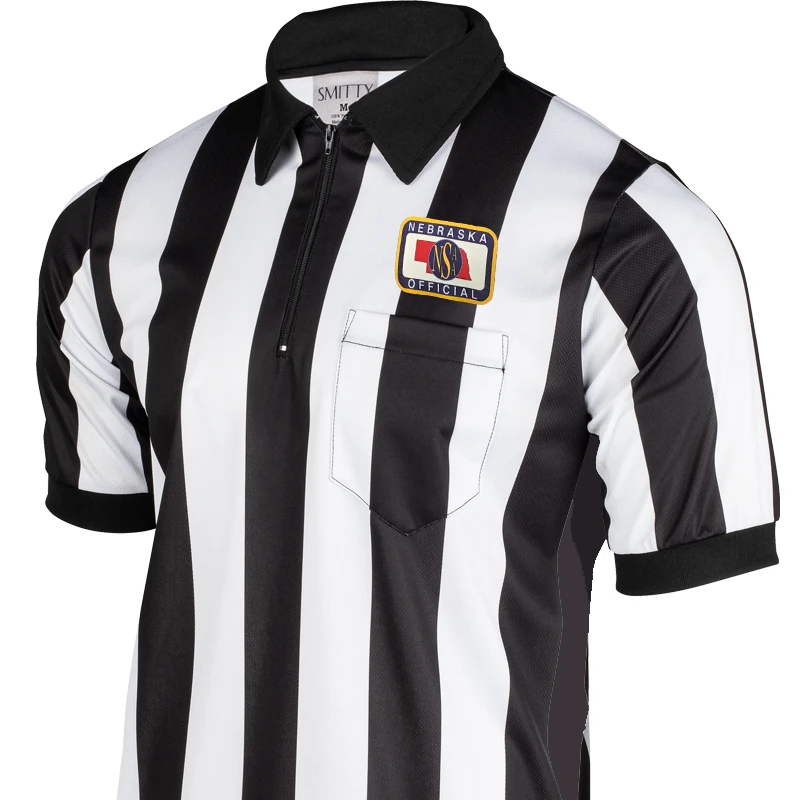 Smitty Apparel Co. Nebraska Logo Short Sleeve Football Shirt