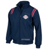 Smitty Apparel CO. NSBUA Logo Thermal Fleece Umpire Jacket