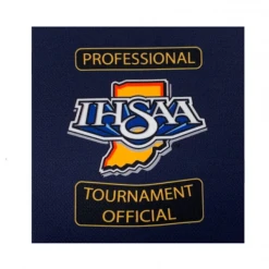 Navy Or Powder. Approved Starting In 2021 Indiana Logo Dye Sublimated Long Sleeve Umpire Shirts