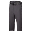 Smitty Apparel CO. College Softball Uniforms Smitty Men's Charcoal 4-Way Stretch Flat Front Pants