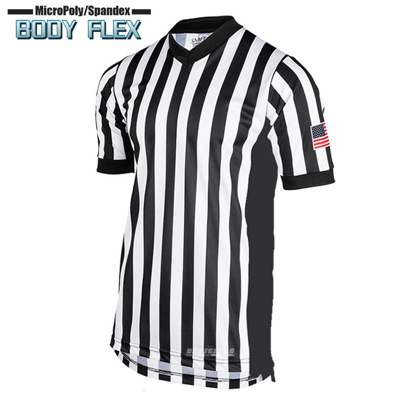 Smitty Apparel Co. Smitty 3" Side Panel Body Flex Dye-Sublimated V-Neck Shirts