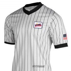 Smitty Apparel MADE IN THE USA VHSL LOGO Dye Sublimated Wrestling Grey V-Neck