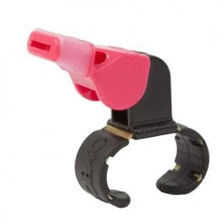Whistles Fox 40 Pink Finger Grip Whistle With Cushioned Mouth Grip